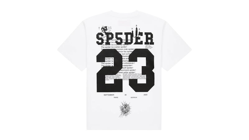 Virgil Abloh Archives x Sp5der Pyrex T-Shirt White